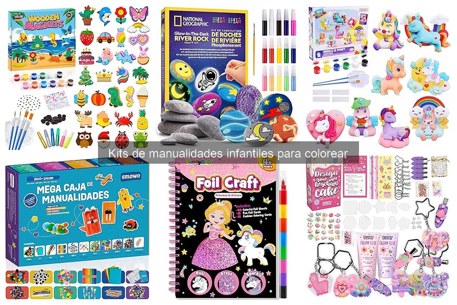 Guía sobre Kits de Manualidades Infantiles para Colorear