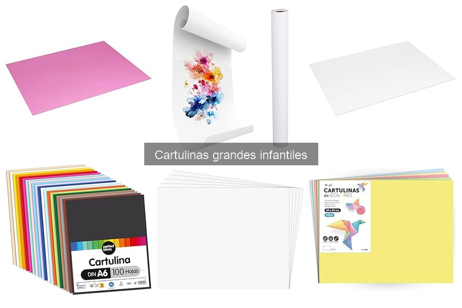 Ideas Creativas con Cartulinas Grandes Infantiles