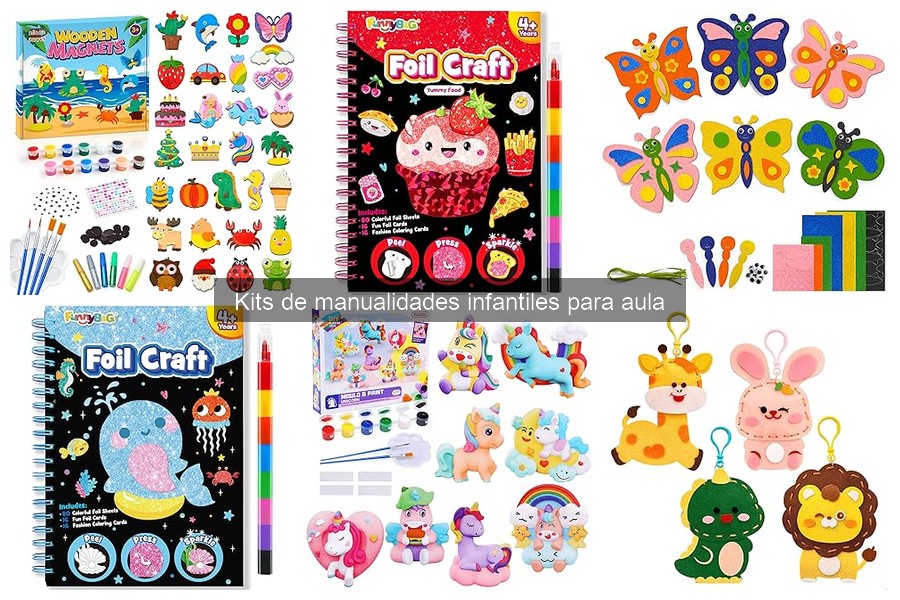 Ideas creativas con kits de manualidades para el aula