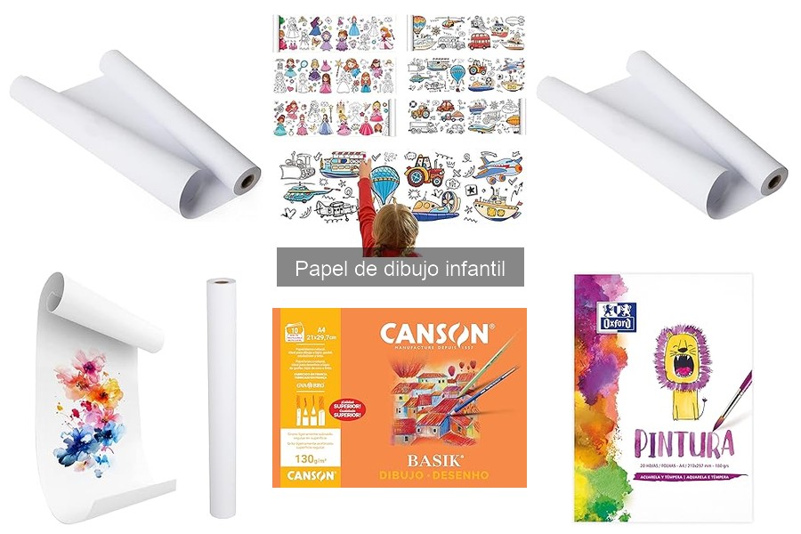 Ideas creativas con papel de dibujo para niños