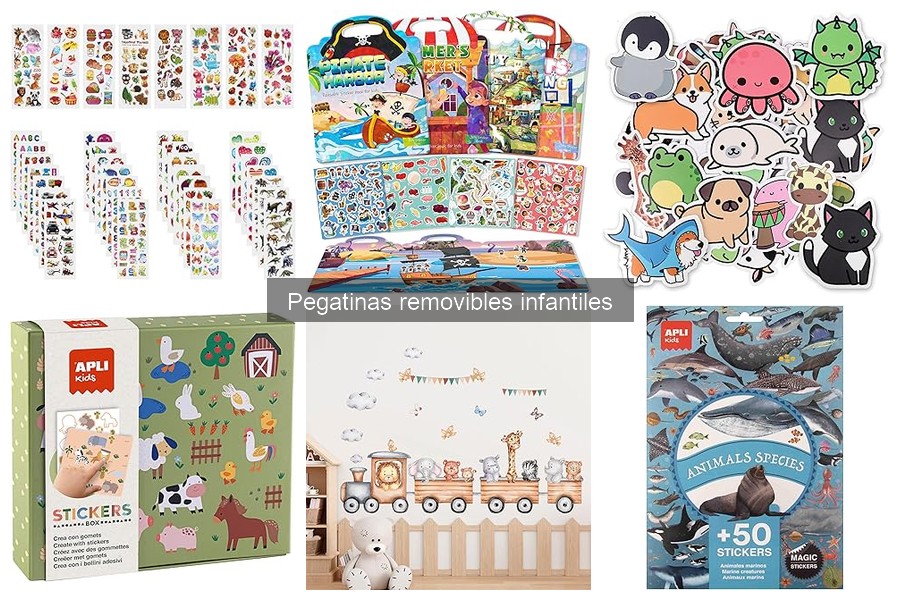 Ideas creativas con pegatinas removibles para fiestas infantiles