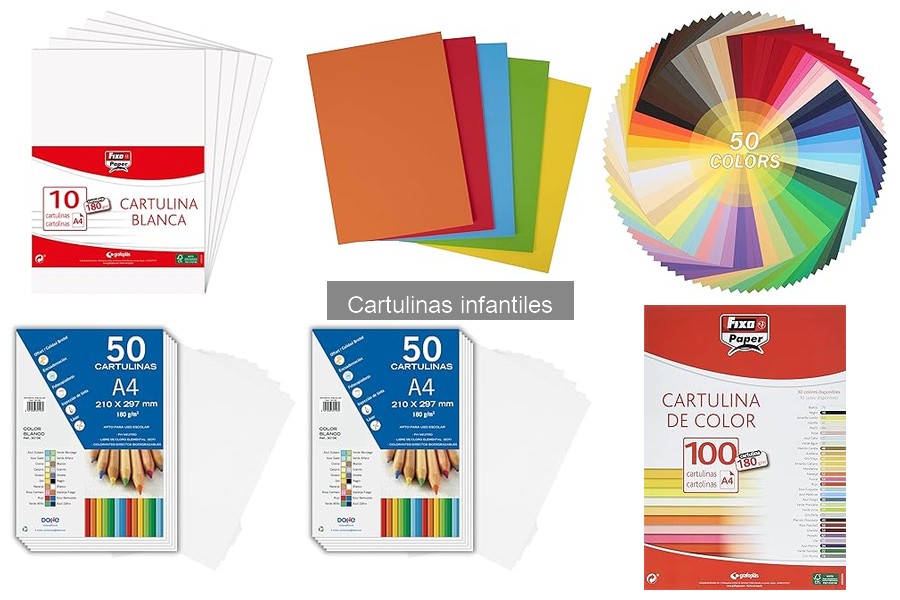 Ideas creativas de manualidades con cartulinas infantiles