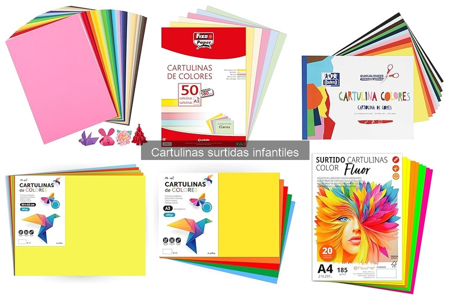 Ideas creativas de manualidades con cartulinas surtidas