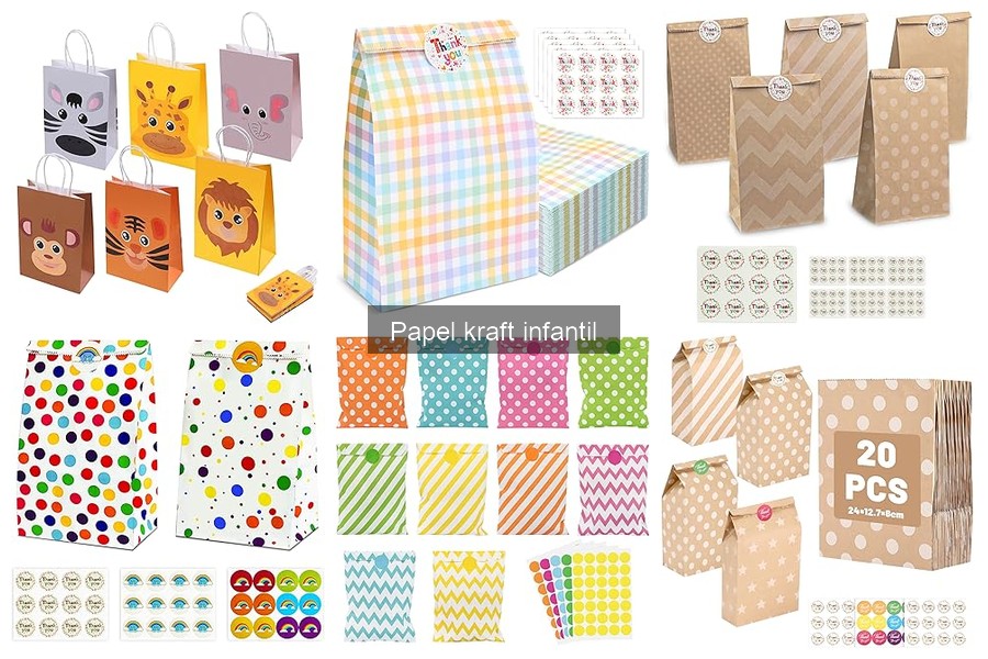 Ideas creativas de manualidades con papel kraft para niños