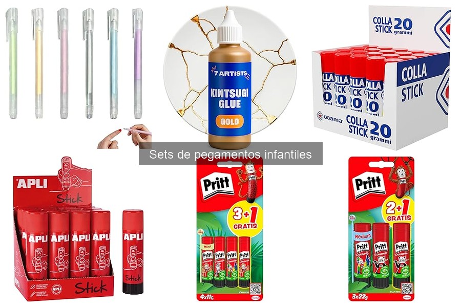 Ideas creativas de manualidades con pegamento para niños