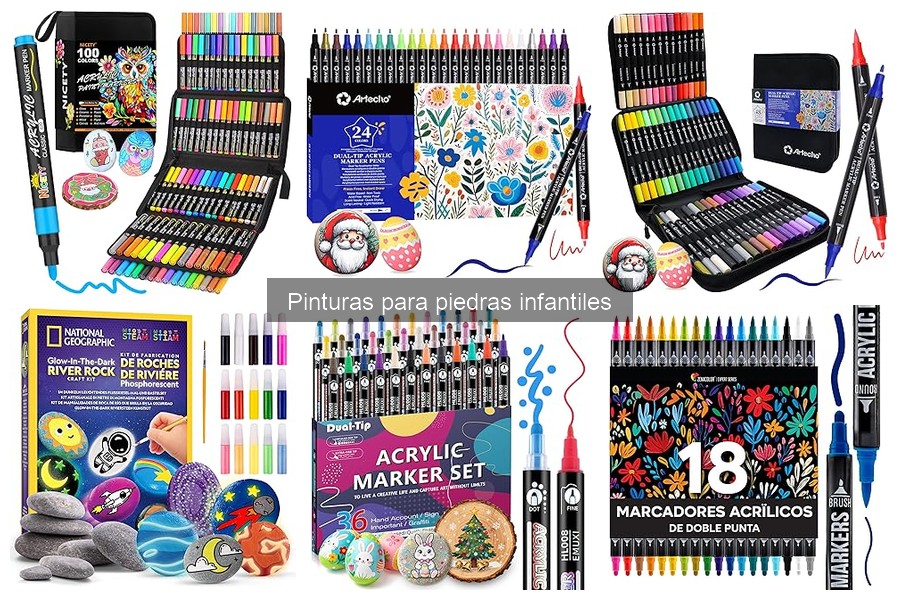 Ideas creativas de manualidades con piedras pintadas