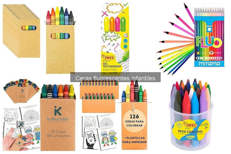 Ideas creativas para fiestas infantiles con ceras fluorescentes