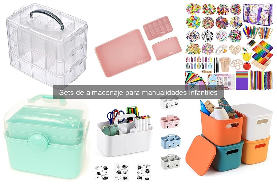 Ideas creativas para organizar manualidades infantiles