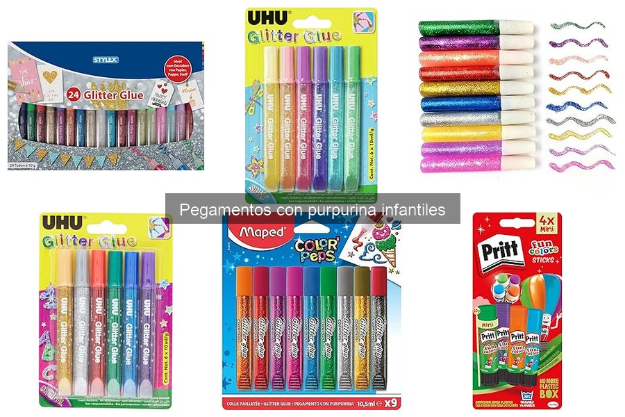 Ideas creativas para usar pegamento con purpurina en manualidades