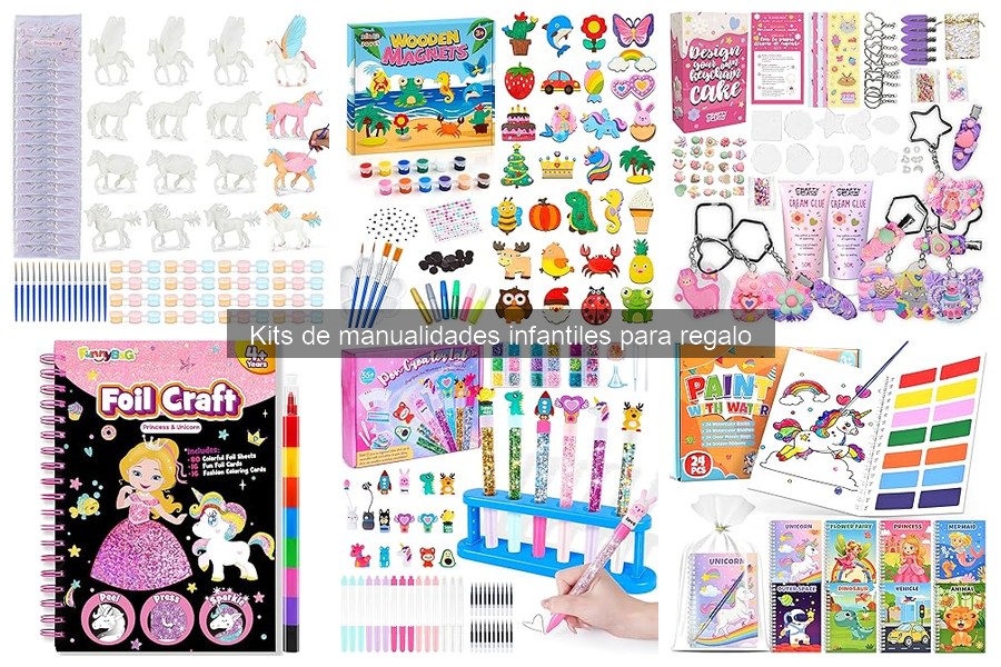 Incentiva la creatividad infantil con kits de manualidades