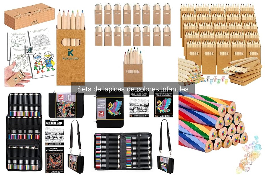Lápices de colores infantiles: ¿Son seguros para pequeños?