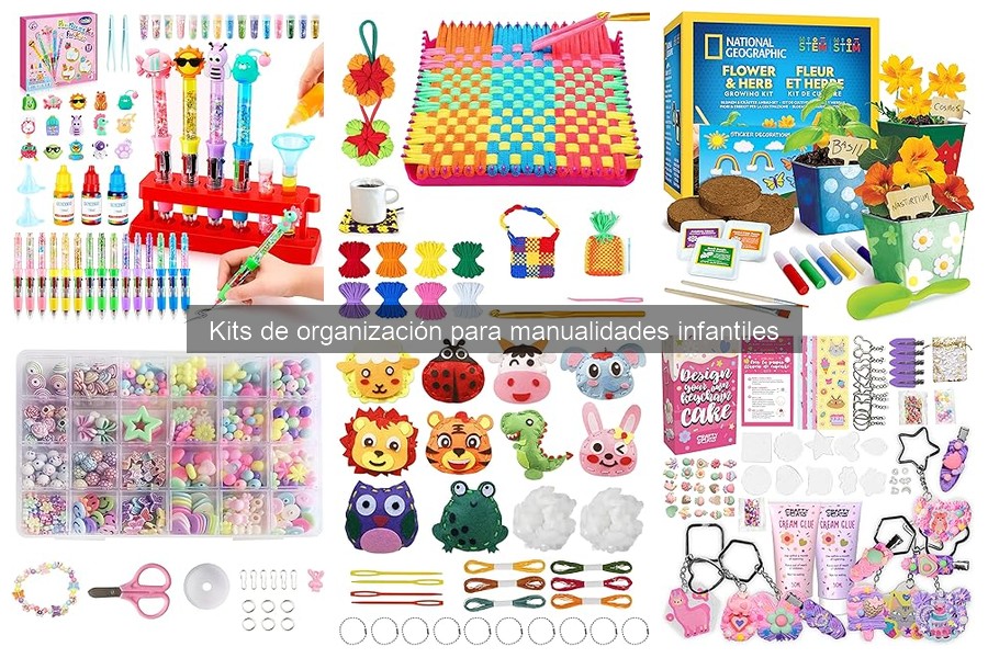 Las mejores marcas de kits de organización para manualidades infantiles