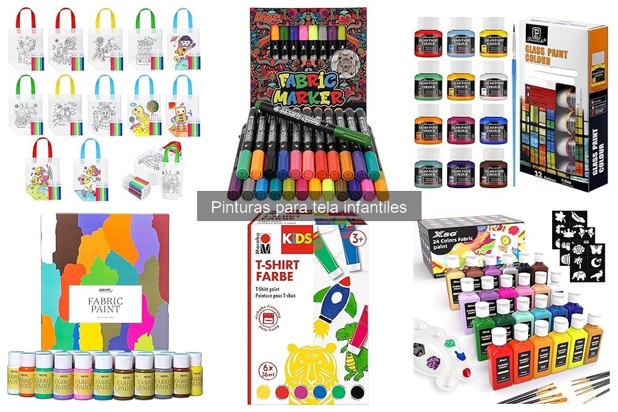 Las Mejores Pinturas para Tela Infantiles: Comparativa 2023