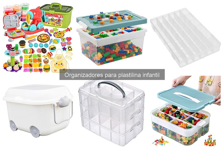 Mantén organizada la plastilina infantil con estos tips