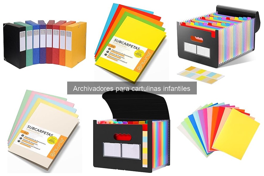 Mantenimiento de Archivadores para Cartulinas Infantiles
