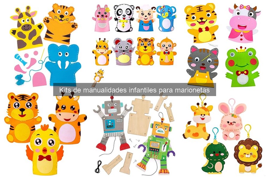 Materiales Esenciales en Kits de Manualidades para Marionetas