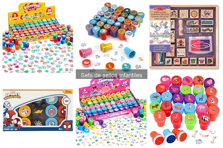 Materiales Perfectos para Usar con Sellos Infantiles
