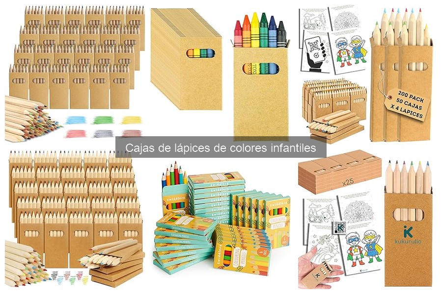Mejores cajas de lápices de colores para niños de 3 a 6 años