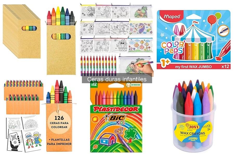 Mejores ceras duras infantiles para niños con alergias