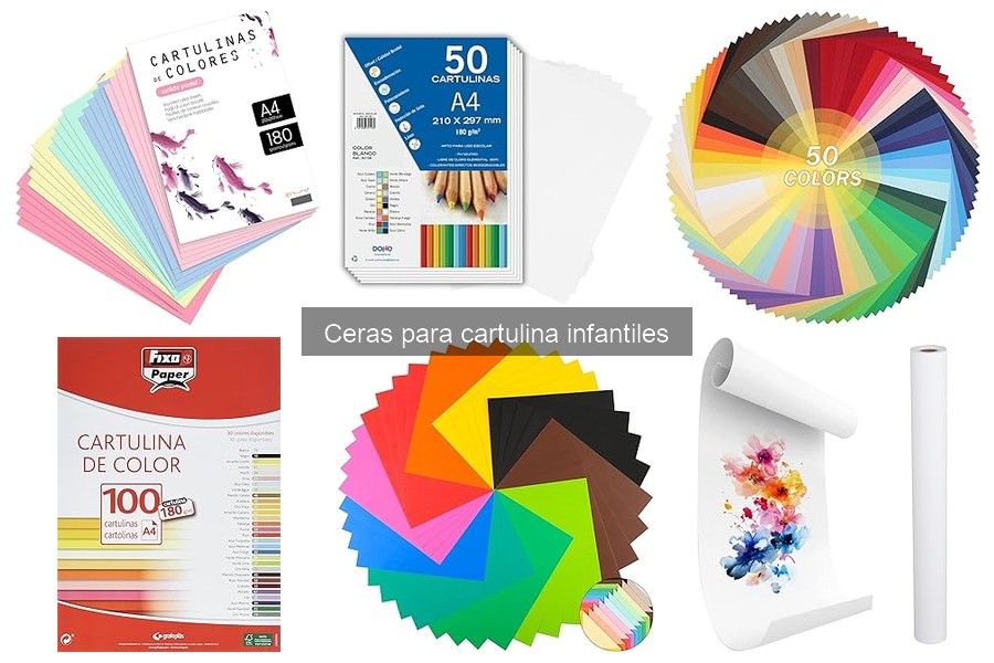 Mejores ceras para cartulina para niños de 3 a 6 años