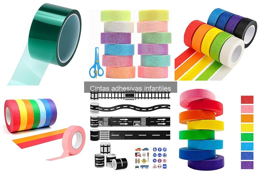Mejores cintas adhesivas para manualidades escolares