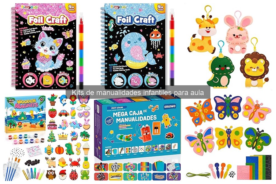 Mejores kits de manualidades infantiles para aula en 2023