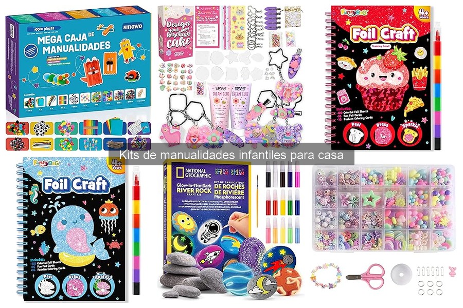 Mejores Kits de Manualidades Infantiles para Fomentar la Creatividad