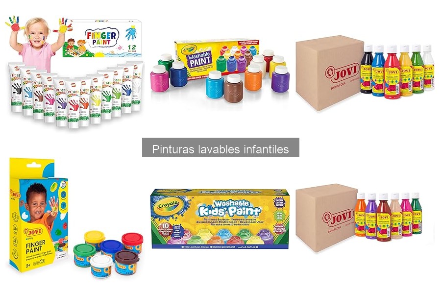 Mejores lugares para comprar pinturas lavables infantiles en línea