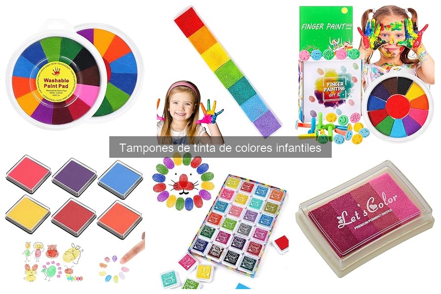 Mejores lugares para comprar tampones de tinta infantil baratos