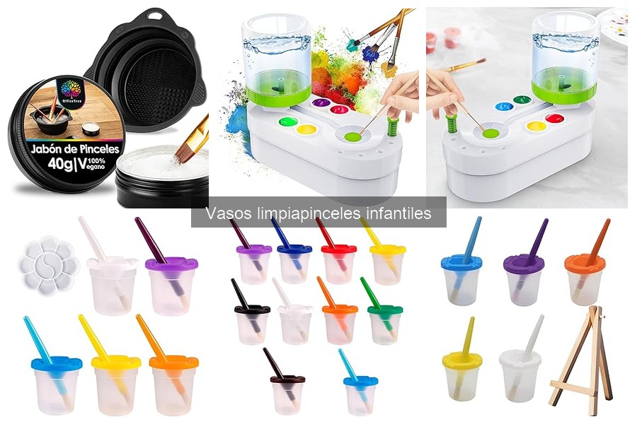 Mejores lugares para comprar vasos limpiapinceles infantiles