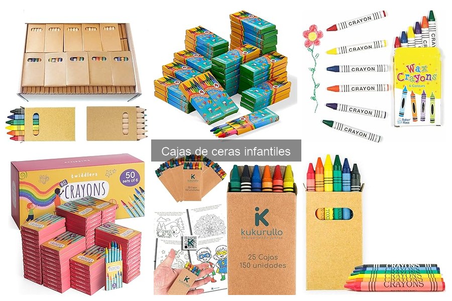Mejores marcas de cajas de ceras infantiles en 2023