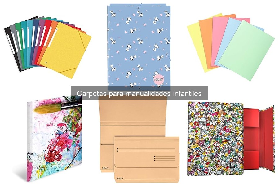 Mejores marcas de carpetas para manualidades infantiles