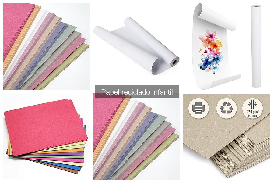 Mejores marcas de papel reciclado para manualidades infantiles
