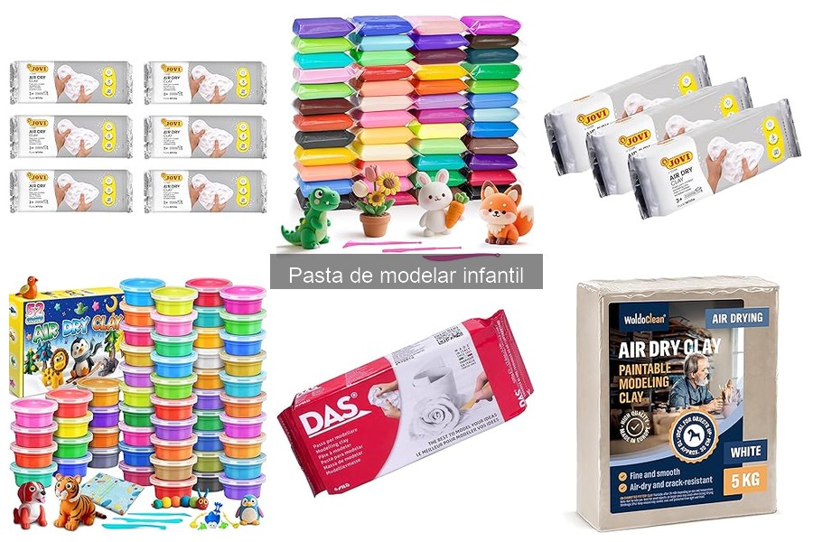 Mejores marcas de pasta de modelar infantil comparativa