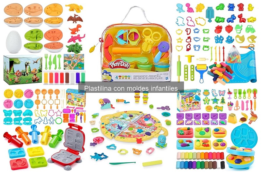 Mejores marcas de plastilina con moldes para niños