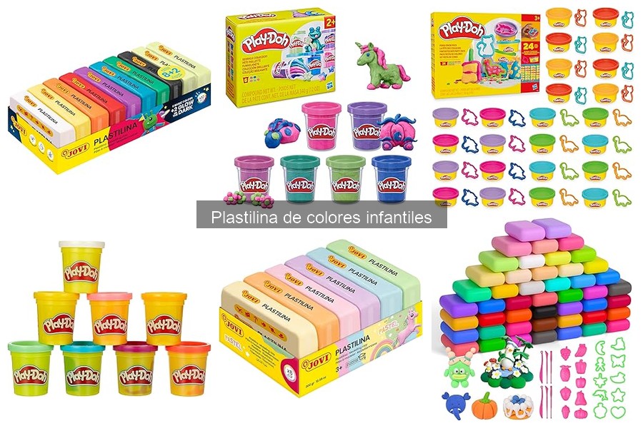 Mejores marcas de plastilina infantil: calidad y seguridad