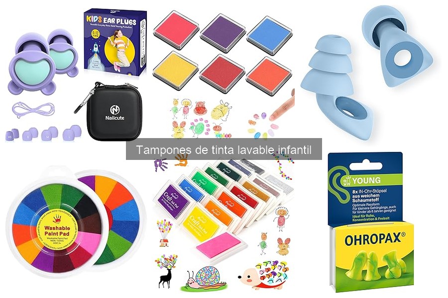 Mejores marcas de tampones de tinta lavable infantil