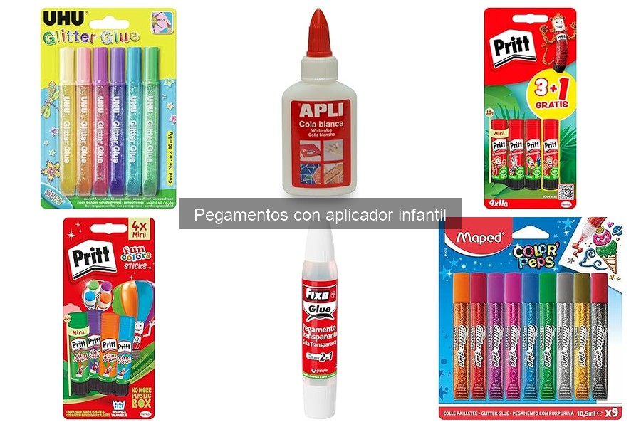 Mejores ofertas en pegamentos con aplicador infantiles