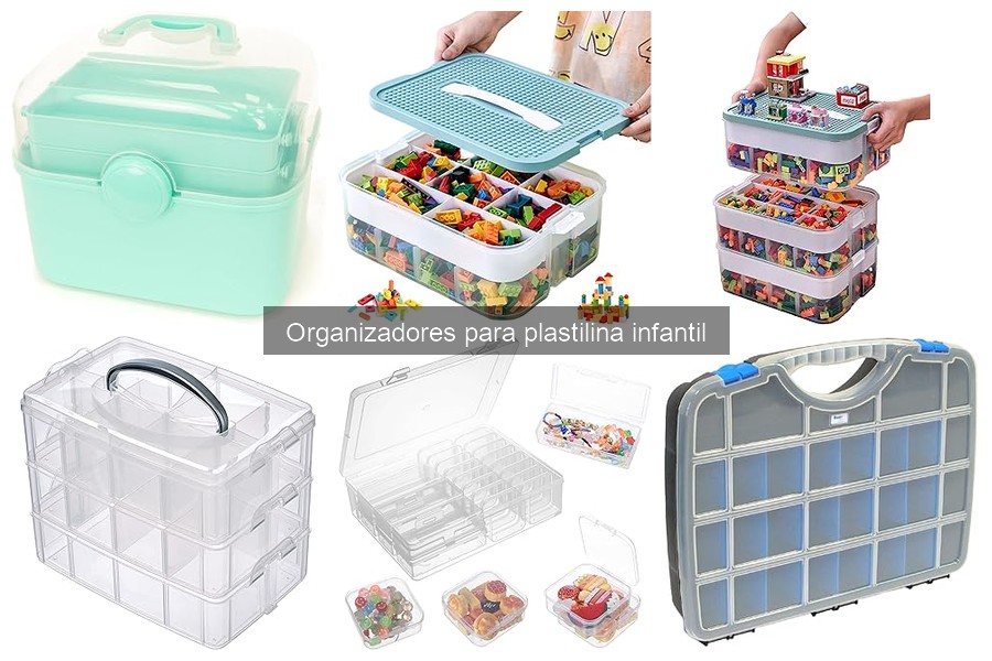 Mejores organizadores para plastilina infantil en 2023