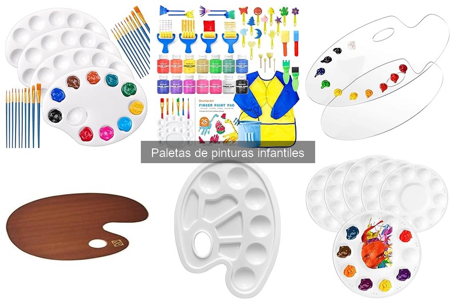 Mejores paletas de pinturas infantiles para principiantes