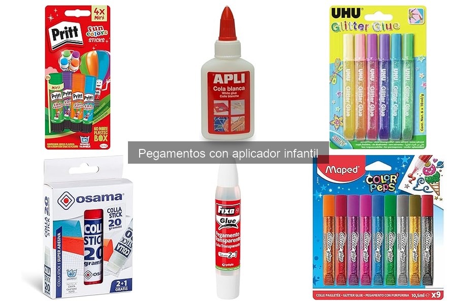 Mejores pegamentos con aplicador para niños pequeños