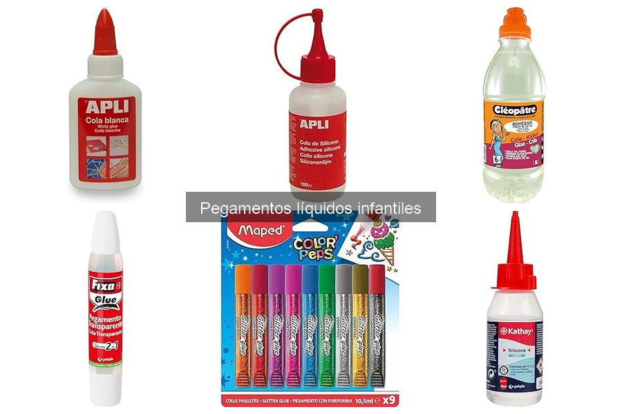 Mejores pegamentos líquidos infantiles para manualidades