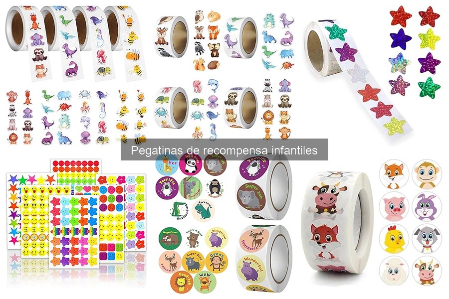 Mejores pegatinas de recompensa para motivar a los niños