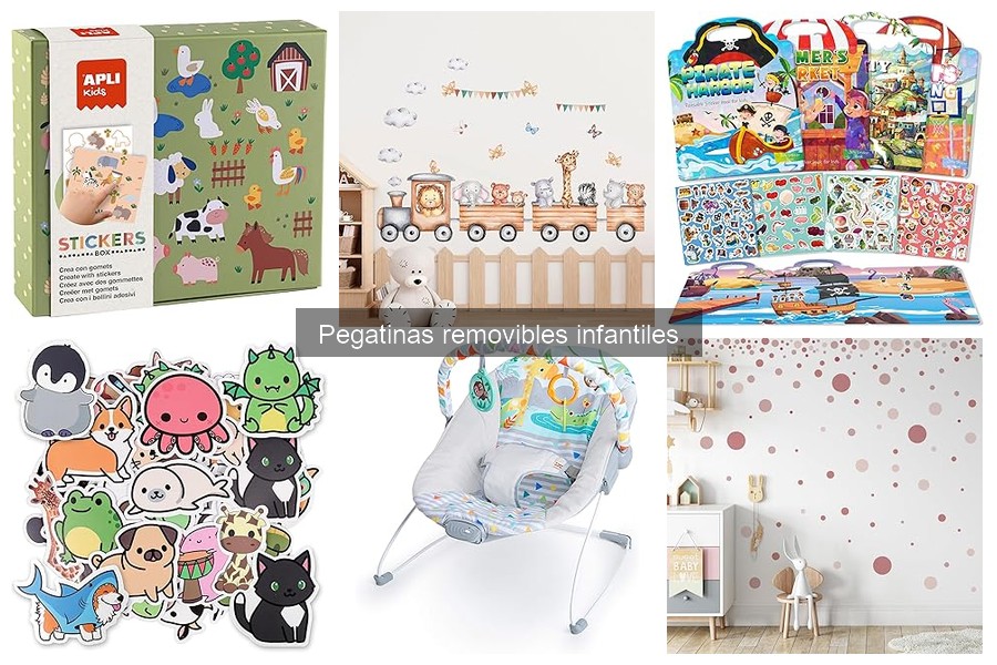 Mejores pegatinas removibles infantiles para proyectos escolares