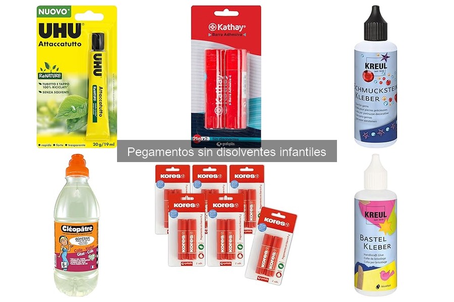 Mejores proyectos de manualidades con pegamento sin disolventes