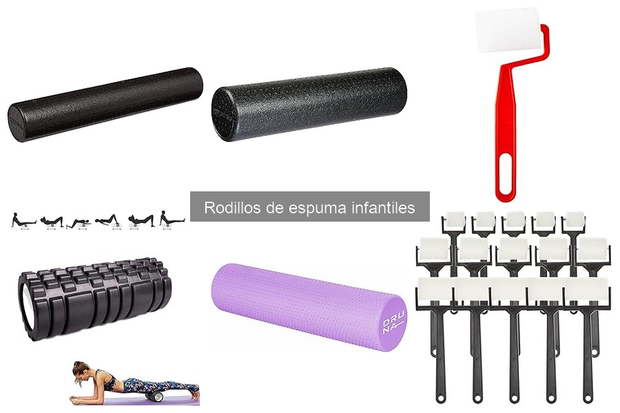 Mejores rodillos de espuma infantiles para manualidades