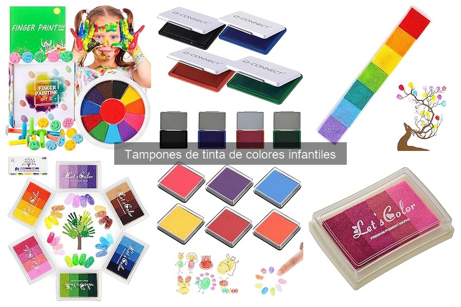 Mejores tampones de tinta de colores infantiles en 2023