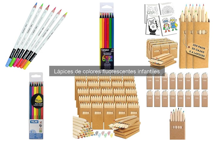 Mejores técnicas para conservar lápices de colores fluorescentes
