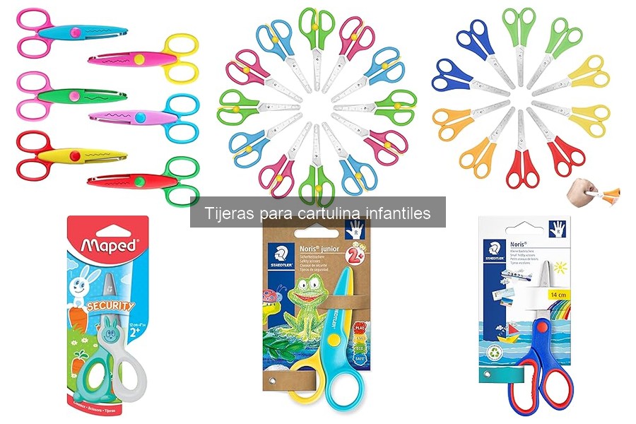 Mejores tijeras para cartulina infantiles: comparativa 2023