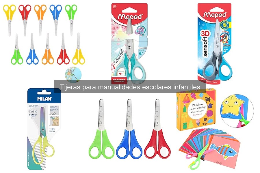Mejores Tijeras para Manualidades Escolares 2023